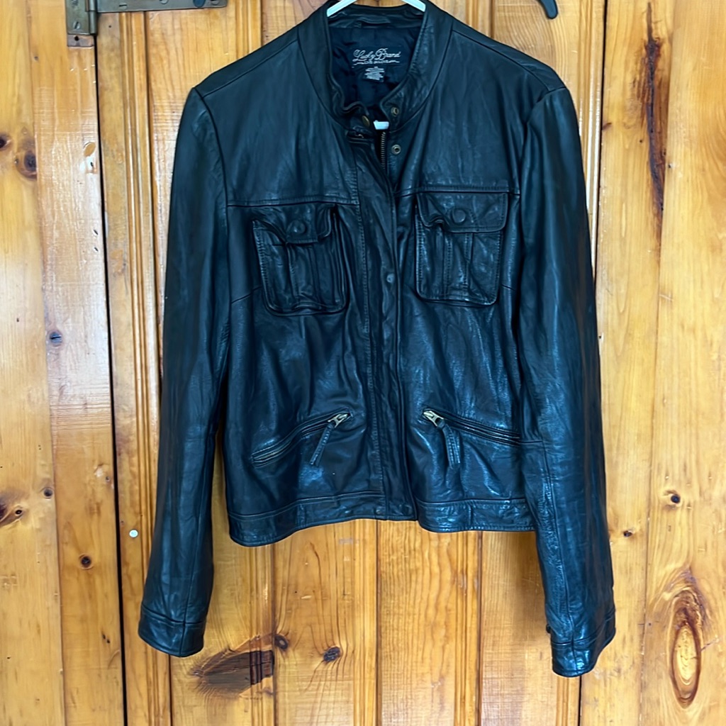 Lucky Brand Genuine Leather Jacket